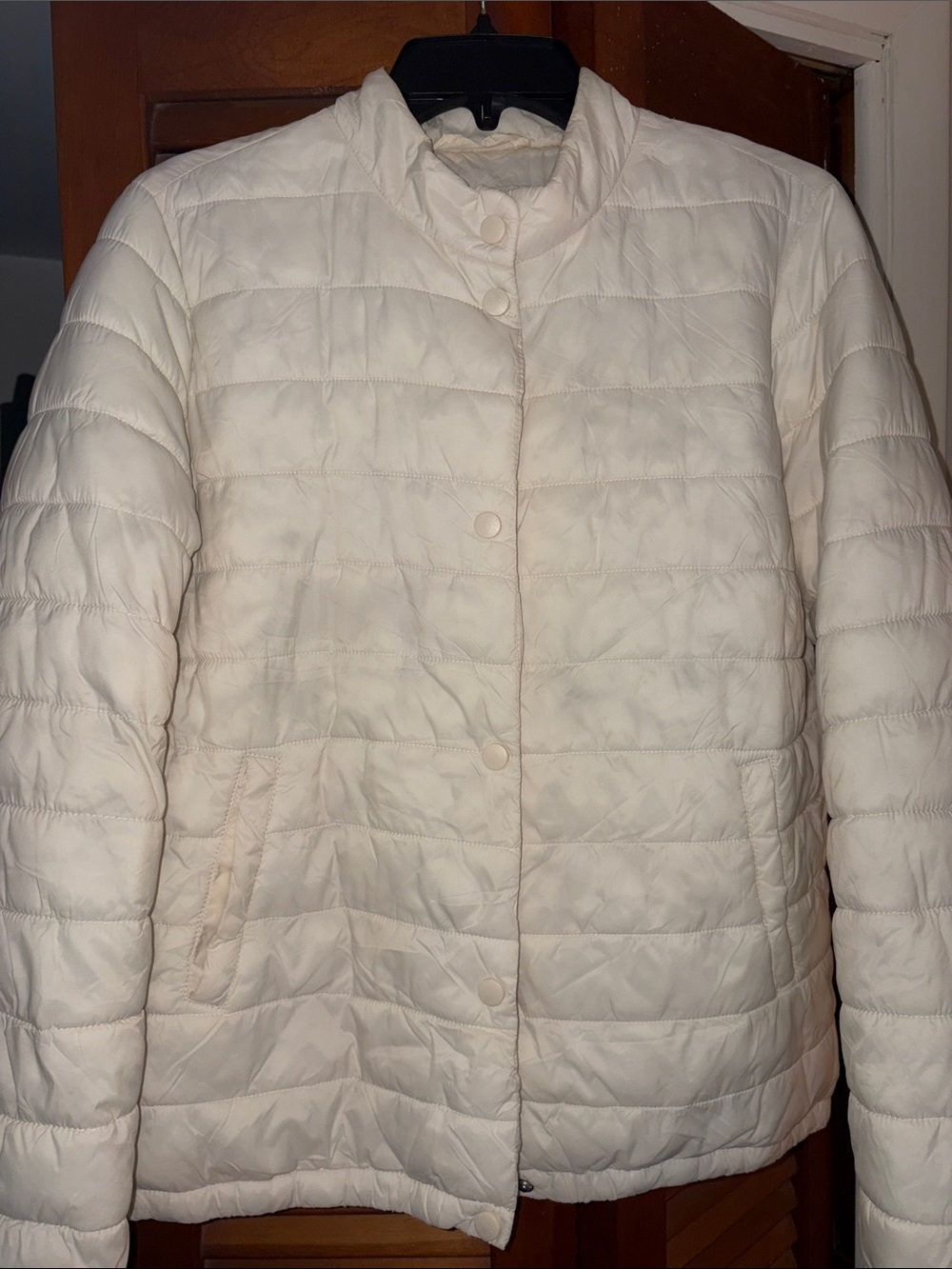 Women's Lightweight Quilted Jacket - White